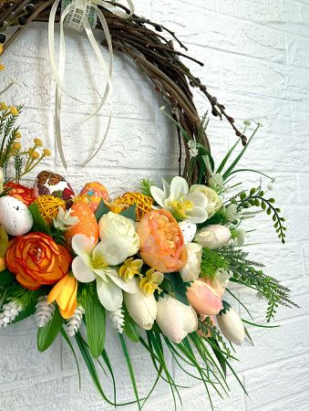 Венок пасхальный "Солнечный"